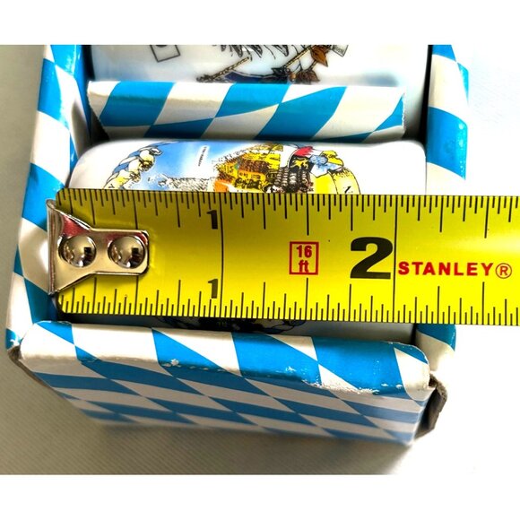 3 Disney Parks Germany Shot Glasses Featuring Munich & Neuschwanstein Castle. - Picture 5 of 11